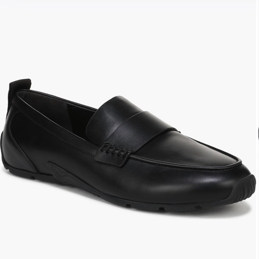 Vince Mojave Black Leather Women's Like New Loafers